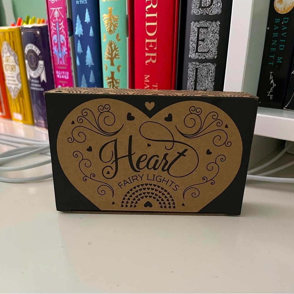 Heart-Shaped Fairyloot Fairy Lights